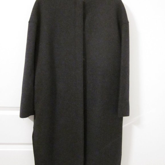 Les Copains BVM Spa designer 100% Virgin Wool Coat size 38 - Picture 16 of 16
